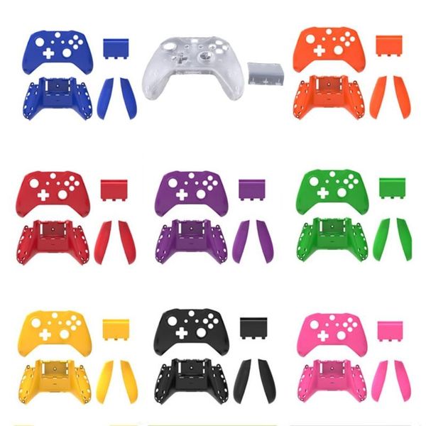 

game controllers & joysticks replacement back shell for xbox one slim matte replace side grips battery cover microsoft s