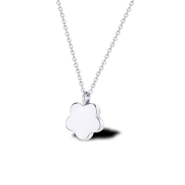 

flower shape cremation urn pendant, ashes souvenir, girl pendant necklace jewelry, memorial pet or family, Silver