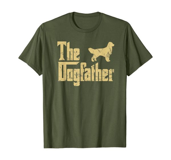

Golden Retriever Funny Dog The Dogfather Parody T-Shirt, Mainly pictures