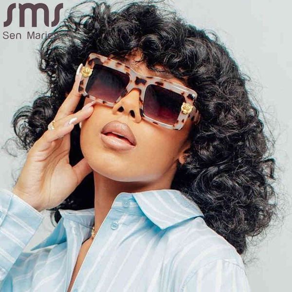 

designer sunglasses vintage square 2021 women men oversized shades glasses luxury brand sun eyewear uv400, White;black