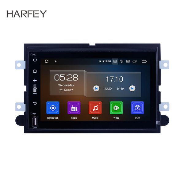 Android 10,0 carro DVD GPS Dash Radio System Player para ford mustang 2005-2009 conheceu 3g wifi bluetooth spiegel link obd2 achteruitrijcamera