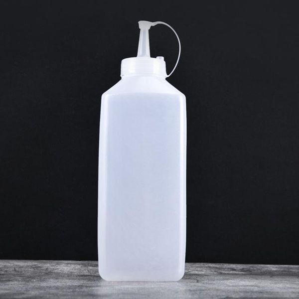 

800ml squeeze bottle jam tomato salad sauce dispenser condiment dressing ketchup a0kc storage bottles & jars