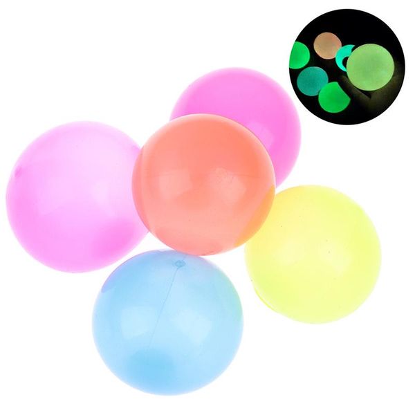 

party favor 1pc stick wall ball stress relief ceiling balls squash globbles decompression toy sticky target ballceiling light