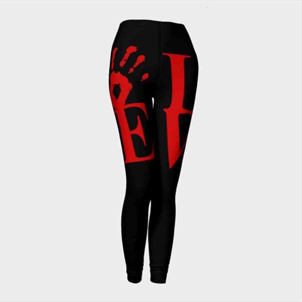 

supernatural women leggings love leggins printed legging for woman pants, Black