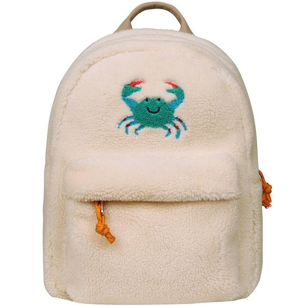 

backpack yizi original design mini fleece fashion embroidery autumn and winter small suitable for teenage girls