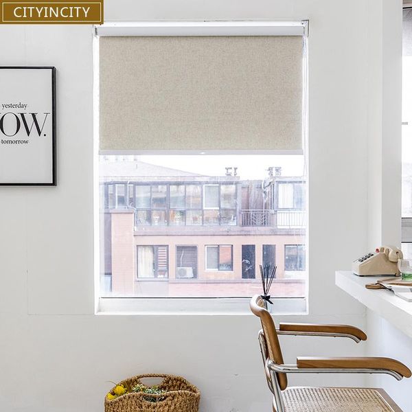 

curtain & drapes cityincity blackout roman blind for living room half crab blinds bedroomroller kitchen window customized