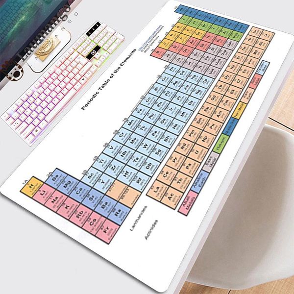 

mouse pads & wrist rests mause pad xl gamer pc desk gaming accessories keyboard large long deskmat computer mats periodic table of the eleme
