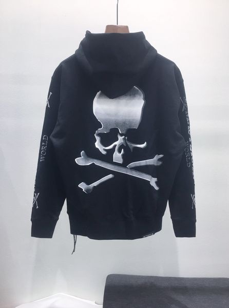 

hoodie 21ss japan mj hoodies skull streetwear harajuku mastermind sweatshirt tone hip, Black