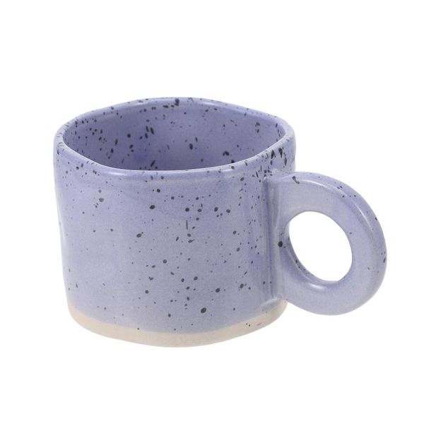 

mugs 1 pc sturdy anti-scalding ceramic water cup stable mug with spotted tableware