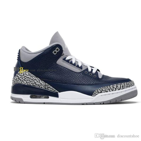 

basketball shoes 3 georgetown mens womens 3s sneakers for size 36-47 ct8532 401