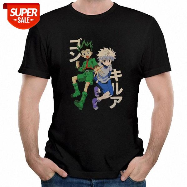 

men's shirt short-sleeved anime surrounding aizakku netero t-shirt #p61f, White