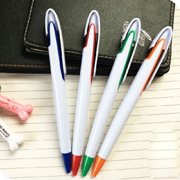 

gift advertising pen prs ballpoint office plastic, Blue;orange