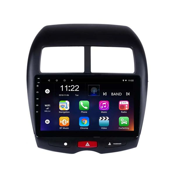 Araba DVD Multimedya Oyuncu 2din 2010-2015 Mitsubishi ASX Peugeot 4008 Android 10.0 Wifi GPS Navigasyon Radyo Stereo