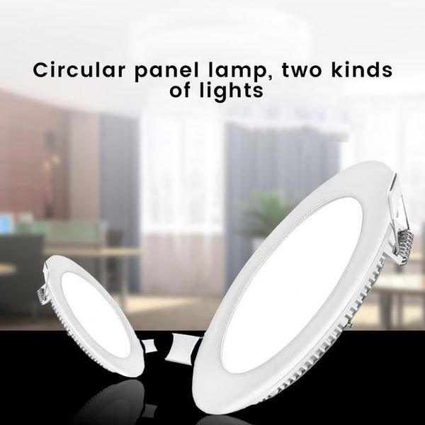 

led panel light round downlight 18w surface ceiling lamp for kitchen lighting indoor home lights