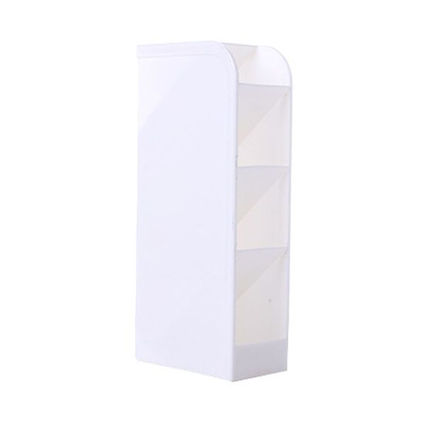 

new creative 4 grid sub-grid plastic desk organizer deskpen potlood holder make storage tray