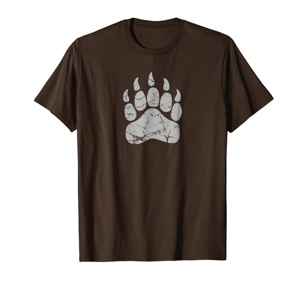 

big texas bear claw grizzly t-shirt, White;black