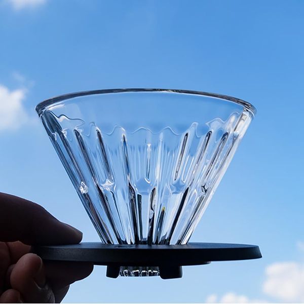 

coffee filters timemore glass crystal eye dripper pour over maker v60 filter washable plastic holder