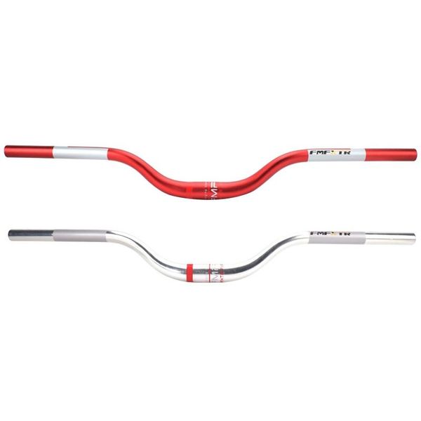 

bike handlebars &components 2x fmfxtr mountain handlebar vertical car swallow 31.8 x 720mm red & silver