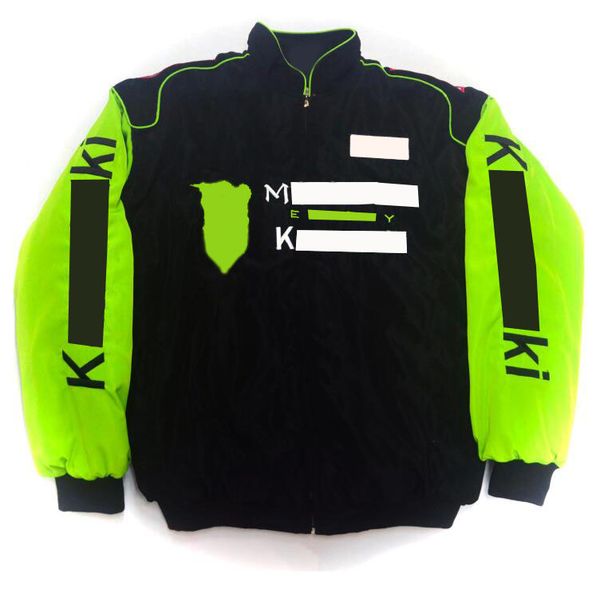 

f1 racing car suit jacket magic claw casual winter loose coat full embroidered logo men and women