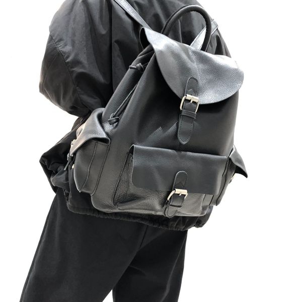 

men's and women's styles of handmade leather backpack