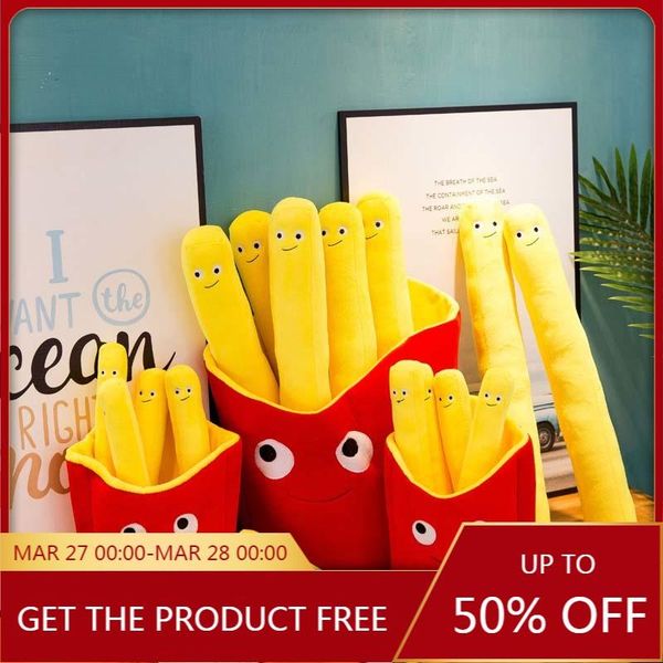

pillow baby french fries pizza plush toys kids dolls birthday gift present children toy soft cushion boy girl