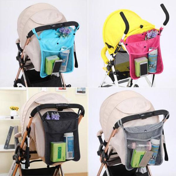 

baby stroller pram pushchair hanging bag organizer diaper storage tidy net accessories home item linen cloth