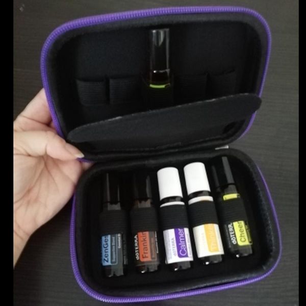 

storage bags 10 bottles essential oil case bag holder portable travel bottle organizer women perfume collect