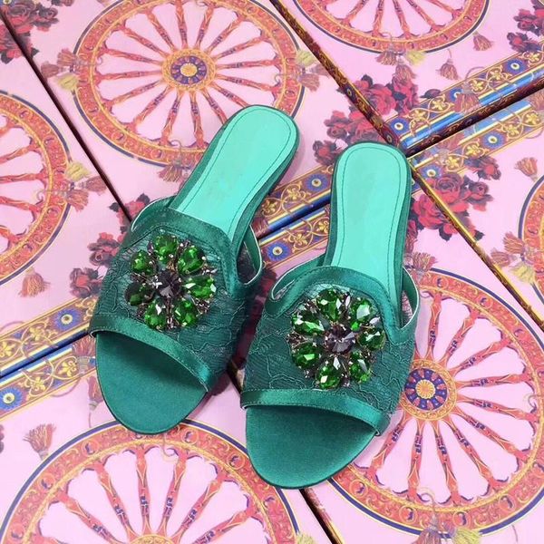 

slippers summer women crystal slides flat shoes sandalias mujer 2021 chanclas mesh ladise cozy sapato feminino, Black