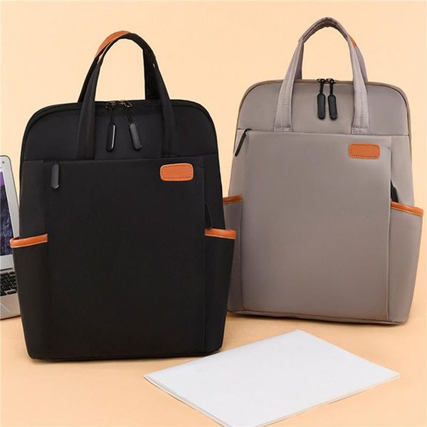 

backpack fashion waterproof women business oxford student school backpacks lapbag casual travel