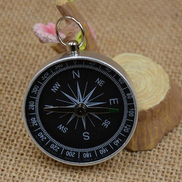 

portable lightweight aluminum emergency compass outdoor survival black navigation for activities gadgets
