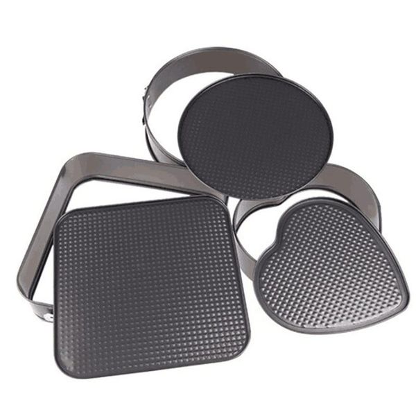 

baking pastry tools split cake mold detachable lock non-stick springform pan set tool jcfmj95