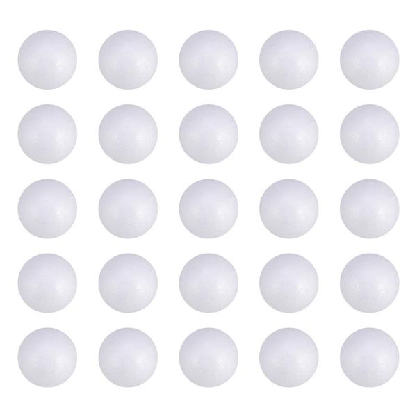 

50pcs 6cm wedding decoration modeling craft solid polystyrene foam balls round spheres diy stuff party