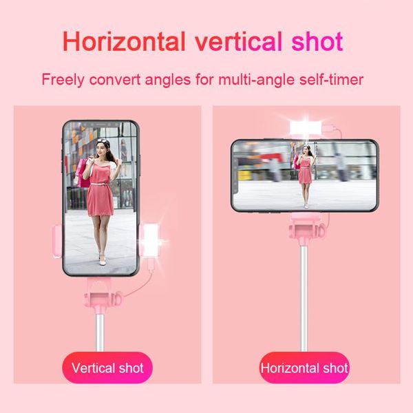 

selfie monopods 110cm mobile phone bluetooth stick with tripod remote control multifunctional monopod for smartphones 3 colors available