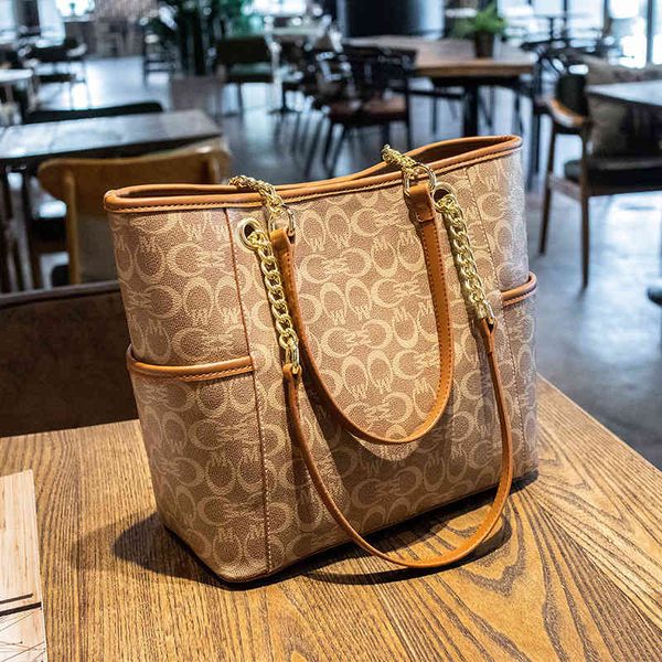 

bags handbags wallets women's 2021 summer versatile one shoulder underarm high capacity tote bag chain hand trend, Black;red