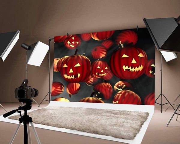 

party decoration halloween decorations thin pography pumpkin lantern printed magic festival backdrops po decor