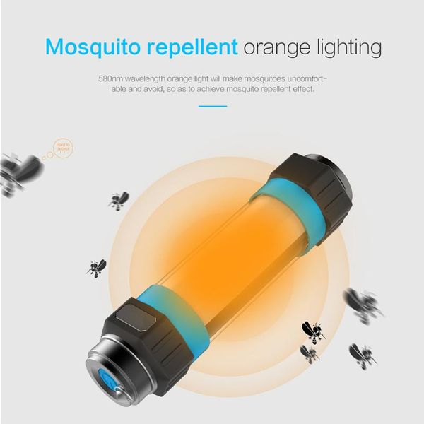 

solar lamps outdoor warning light portable travel camping household