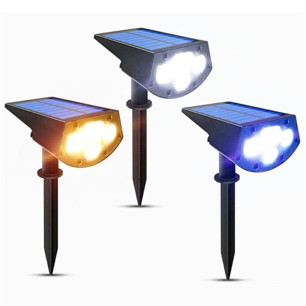 

pcs wireless outdoor solar landscape light waterproof wall garden lawn lamp lamps