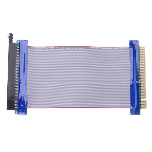 

computer cables & connectors pci express 16x flexible cable card high speed extension port adapter riser 1 slot pcie x16 mining miner