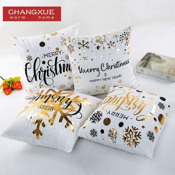

pillow case christmas cushion cover home decor sofa decorative pillowcase for shopping mall office living room throw