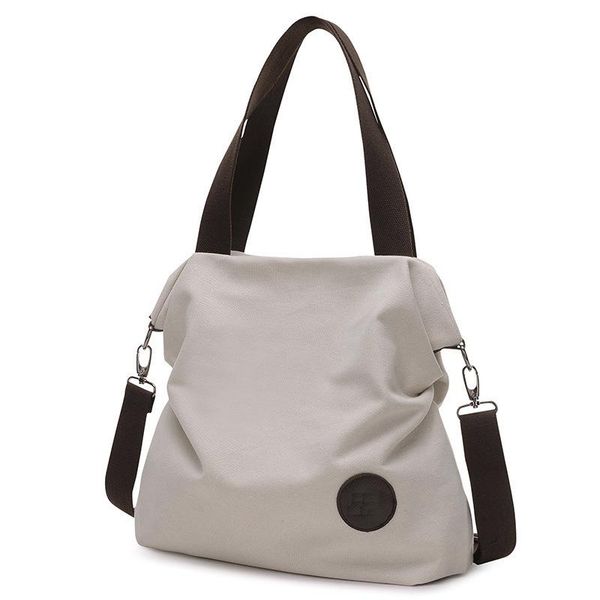 

duffel bags handbags canvas women female hobos single handbag designers solid shoulder fashion