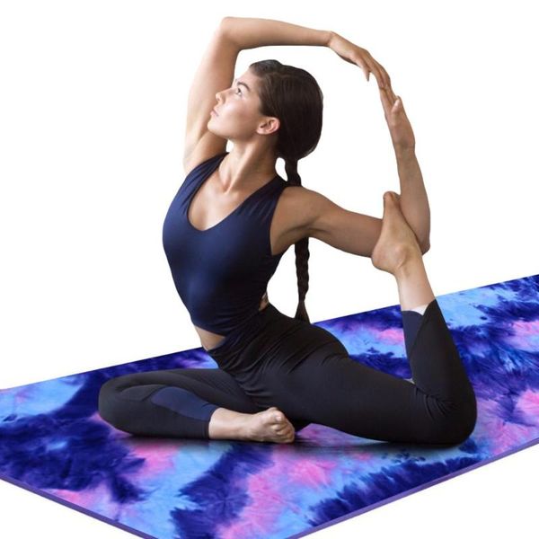 

fitness towel printed yoga non-slip tie-dye blankets