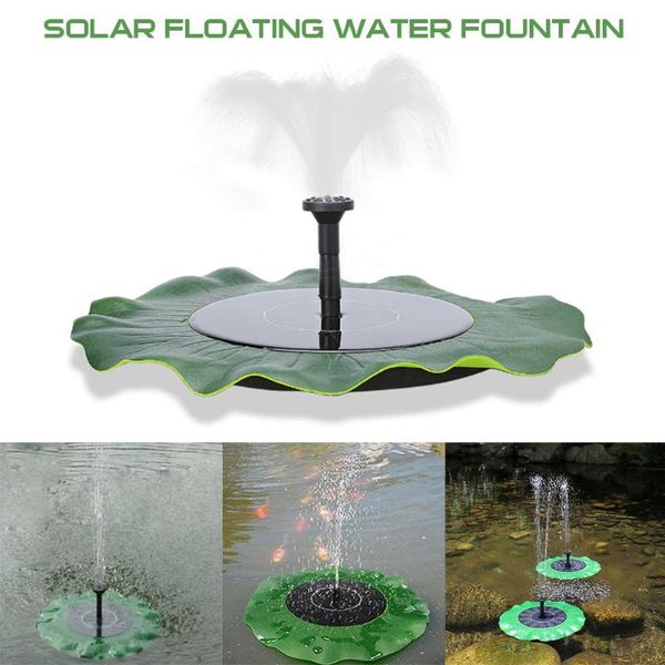 

floating solar small fountain garden water pool pond decoration panel powered pump decorations