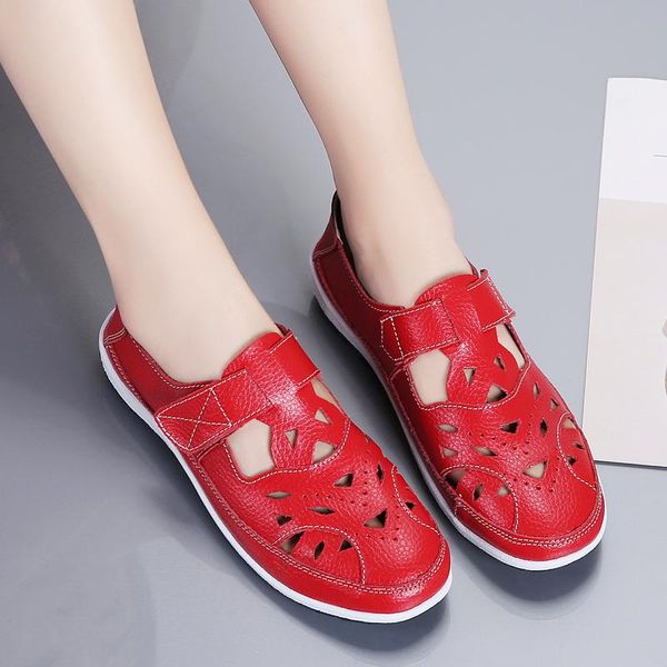 

sandals 2021 women summer ladies girls comfortable ankle hollow round toe woman soft beach sole female shoes plus size, Black