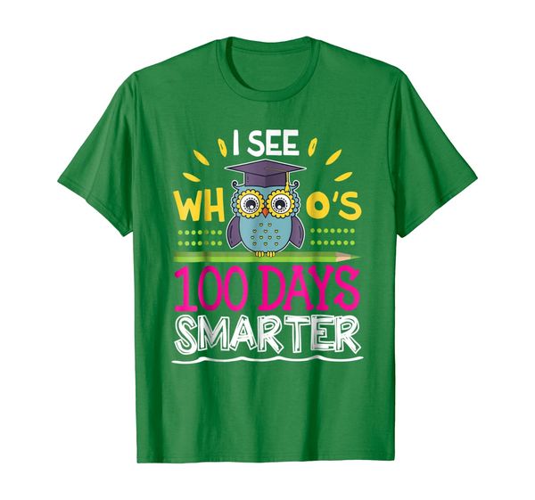 

Owl I See WHOOO' 100 Days Smarter Shirt 100th Day School, Mainly pictures