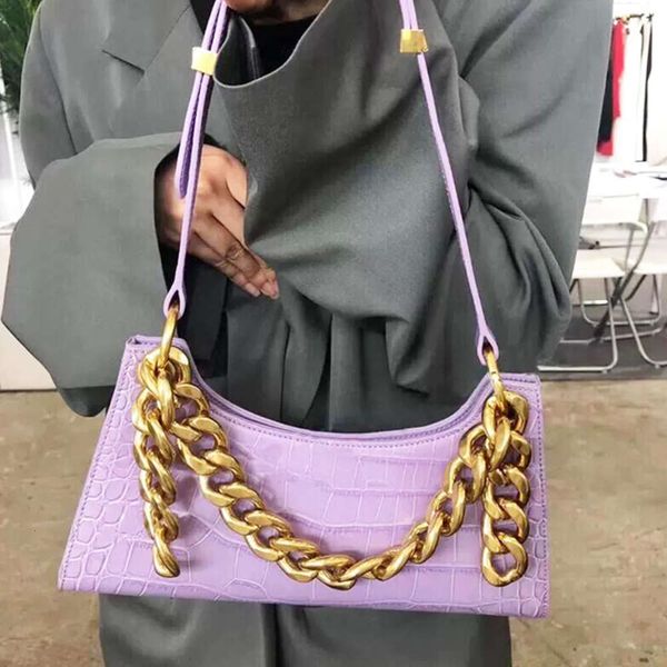 

purple tote bags for women vintage handbag mini leather shoulder retro stone pattern female purse