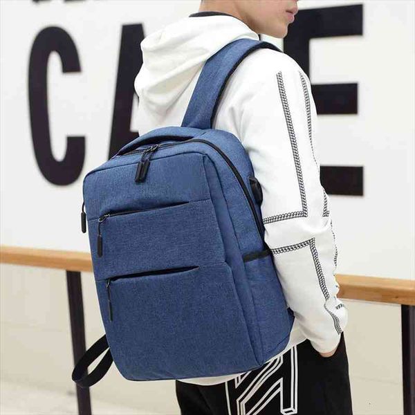 

news business multifunctional notebook backpack usb charging waterproof nylon rucksack men casual travel bag for mans