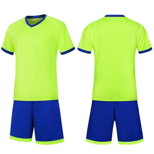 

2021 soccer sets smooth board yellow shirt sweat absorbing breathable and soft training suit jersey 753, Black