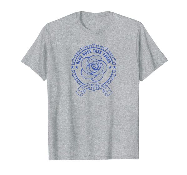 

twin peaks blue rose task force t-shirt, White;black