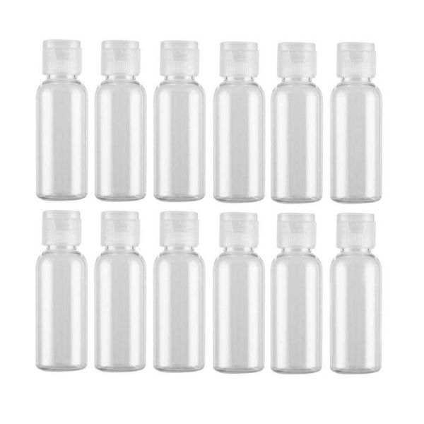 

storage bottles & jars 20/32/50pcs 30ml 1oz travel makeup empty plastic flip cap for liquid lotion cream