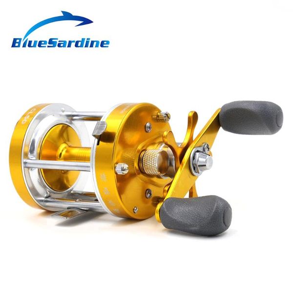 

baitcasting reels drum saltwater reel boat trolling fishing 2+1 bb sea wheel bait casting tackle